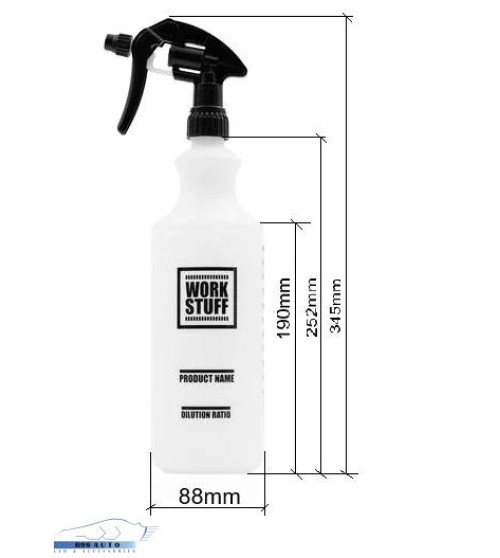 Közepes méretű szórófejes flakon 1000ml